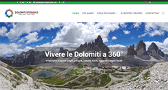 Desktop Screenshot of dolomitexperience.com